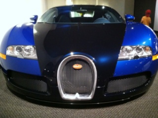 2009 Bugatti Veyron (this one appeared on the Tonight Show with Conan O'Brien)
